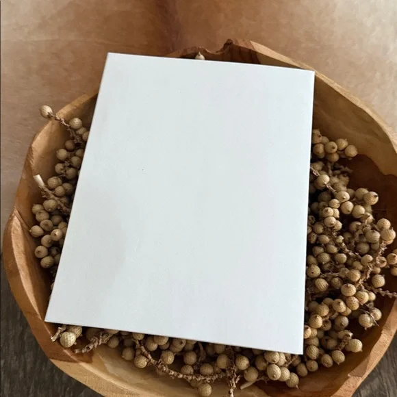 Vintage Adorable Festive Merry Christmas Card with Tree Design and Santa Brooch - Picture 11 of 11